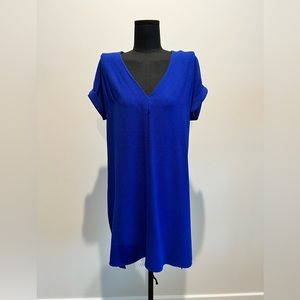 Women’s - a new day Deep V Blue Dress
